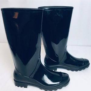 Arizona Winston Black Shiny Rain Boots ☔️